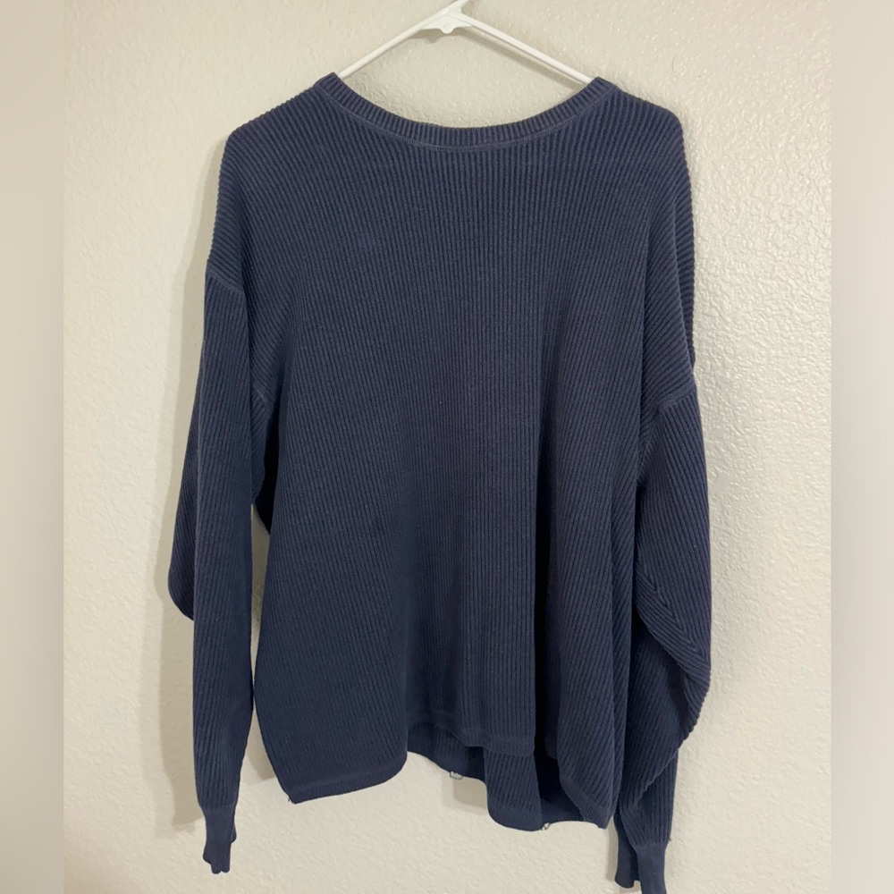 blue sweater xl